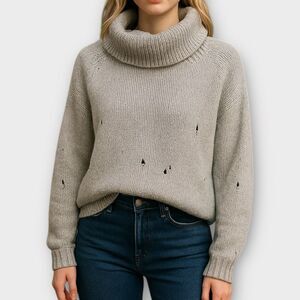 Vintage Havana Distressed Sweater Size S